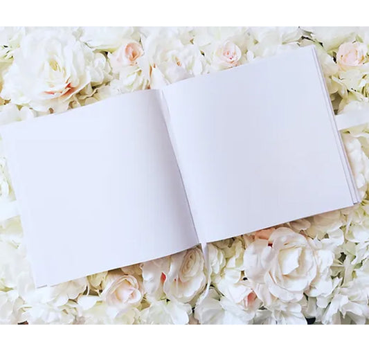 Hen Do Golden Beige Personalised Hardcover Guestbook