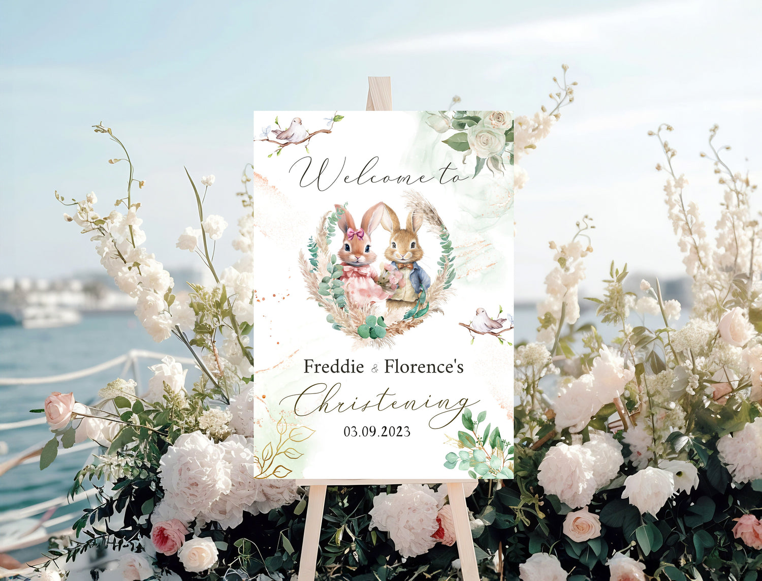 Personalised Welcome Signs Guest Book Bundles