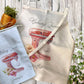 Personalised Kitchen Mixer Design Quality Linen Apron Gift Set