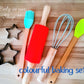 Cute Giraffe With Initial - Personalised Kids Baking Set