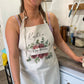 Personalised 'The Bride' Gift Unique Linen Apron Gift Set