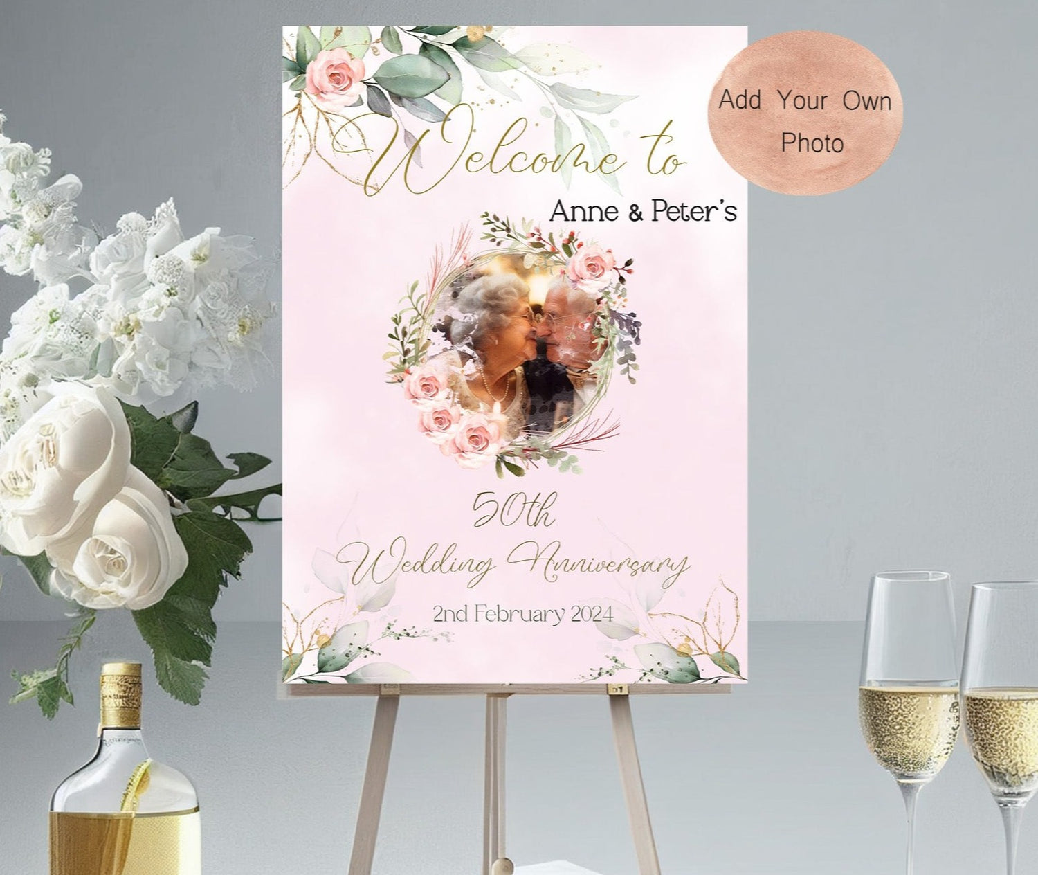 Anniversary Welcome Signs