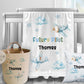 Future Pilot - Personalised Baby Blanket Cushion Toy bag Set