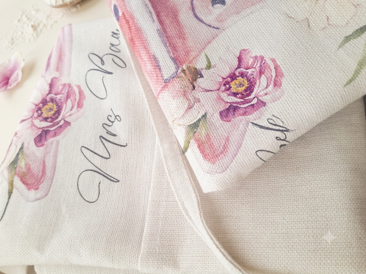 Personalised Kitchen Mixer Design Quality Linen Apron Gift Set