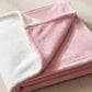 Personalised Pooh Bear Baby Blanket, Birth Announcement New Arrival Name Date toddler Keepsake,