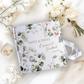 Personalised Engagement Party  "she said yes" Wedding Guest book with Ribbon