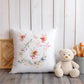 Personalised Fairy Wreath Cushion | Custom Name Nursery Pillow