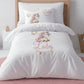 Personalised Pony unicorn Girl Duvet Cover Set Bedding