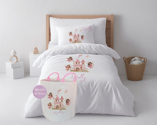 Fairies Party - Personalised Duvet Cover Set