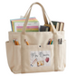Personalised Teacher Tote Bag, Custom Canvas Appreciation Gift purse, End of Year Large Utility organiser with Pockets