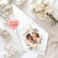 Personalised Photo Wedding Napkin | Custom Cloth Table Decor Keepsake