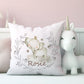 Personalised Elephant  Design Safari Nursery Cushion