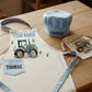 Personalised Kids Tractor Apron & Baking Set - Custom Little Farmer Gift cooking utensils