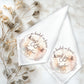 Personalised Elegant Classy Winter Autumn Theme Wedding Napkin Set