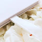 Cute Twins Bunny Personalised Christening Guestbook with Ribbon