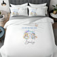 We Are All Mad Here -Alice in Wonderland Personalised Duvet Cover Set