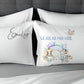 We Are All Mad Here -Alice in Wonderland Personalised Duvet Cover Set