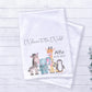 Personalised Safari Animals Nursery Cushion Set