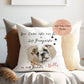 Portrait Print Dog Lovers Memory  Cushion
