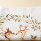 Personalised Deer Watercolour Tea Towel | Custom Wedding & Anniversary Gift