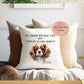 Own Photo Dog Lovers Memory  Cushion Gift set