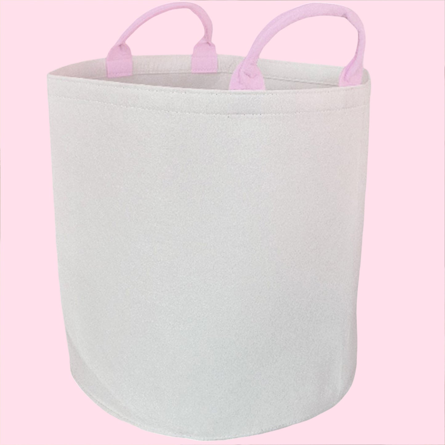 Personalised fairy Rainbow Toy Storage Basket • Custom Laundry Hamper • 50L Large Nursery Bin