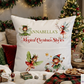 Magical fairy Christmas  Kids Personalised  Reading Pocket Pillow