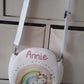 Personalised Unicorn Rainbow Shoulder Bag for Kids