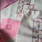 Floral Initial  - Personalised Kids Apron and Chef Hat Set, Custom Name Star Baker Utensils for Girls