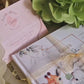 Eucalyptus  Safari Animals Personalised Baby Shower Guestbook with Ribbon