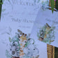 Personalised  Safari Gold & Green Baby Shower Welcome Sign
