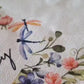 Personalised Wildflower Apron and Waffle Tea Towel Set, Custom Floral Kitchen Duo