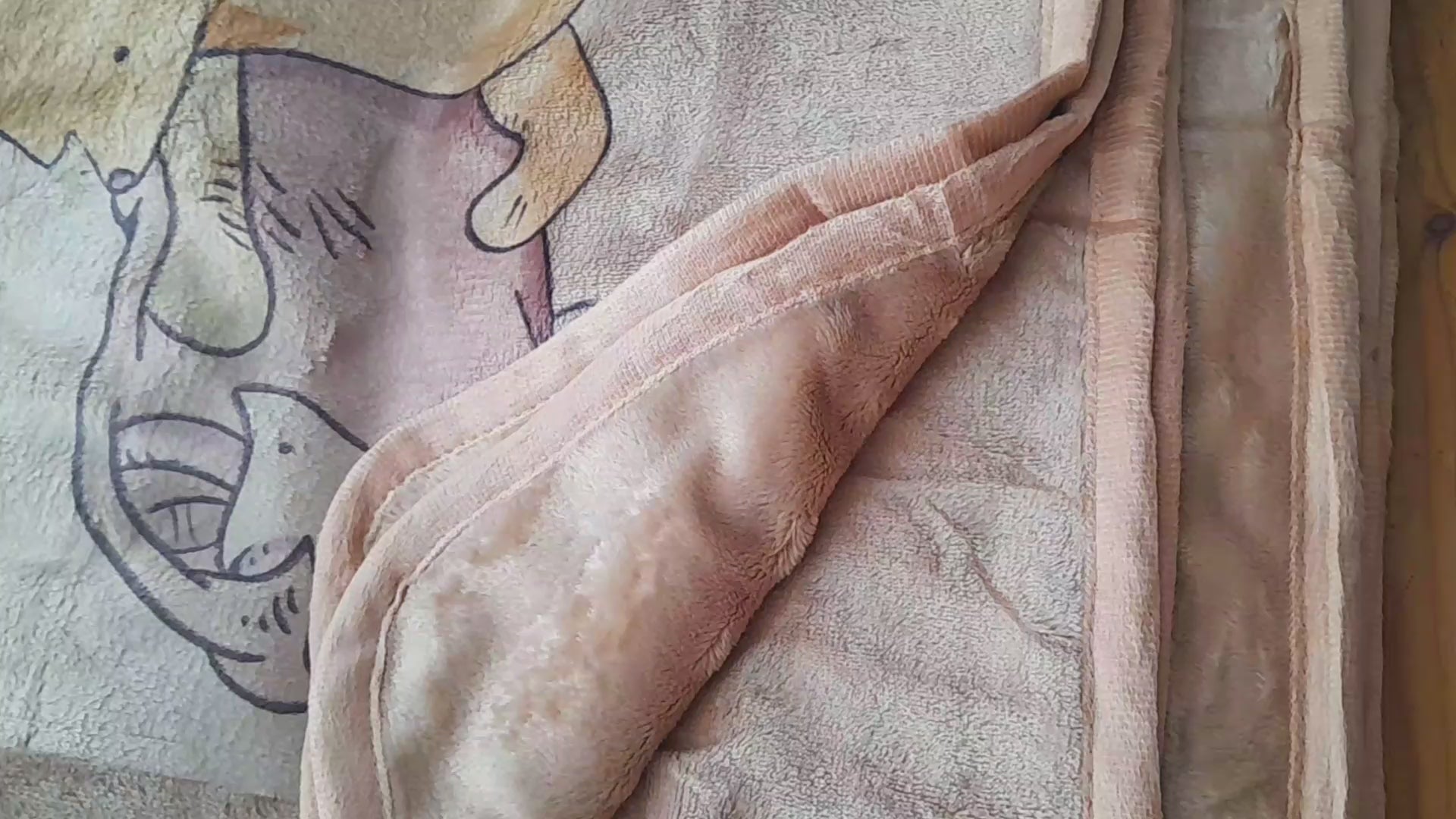 pooh blanket