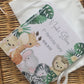 Personalised Jungle Theme Birthday Memory Book with Ribbon