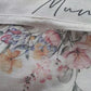 Personalised Wildflower Apron and Waffle Tea Towel Set, Custom Floral Kitchen Duo