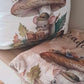 Personalised Mushroom theme Kids Super Soft Reading Blanket