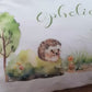 Personalised Bunny Reading Cushion, Kids Pocket Book Pillow, Storytime Rabbit Gift for Girls & Boys