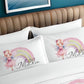 Rainbow Fairy Girl - Personalised Duvet Cover Set